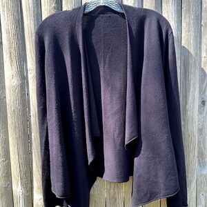 Eileen Fisher Open Cardigan Navy Size S